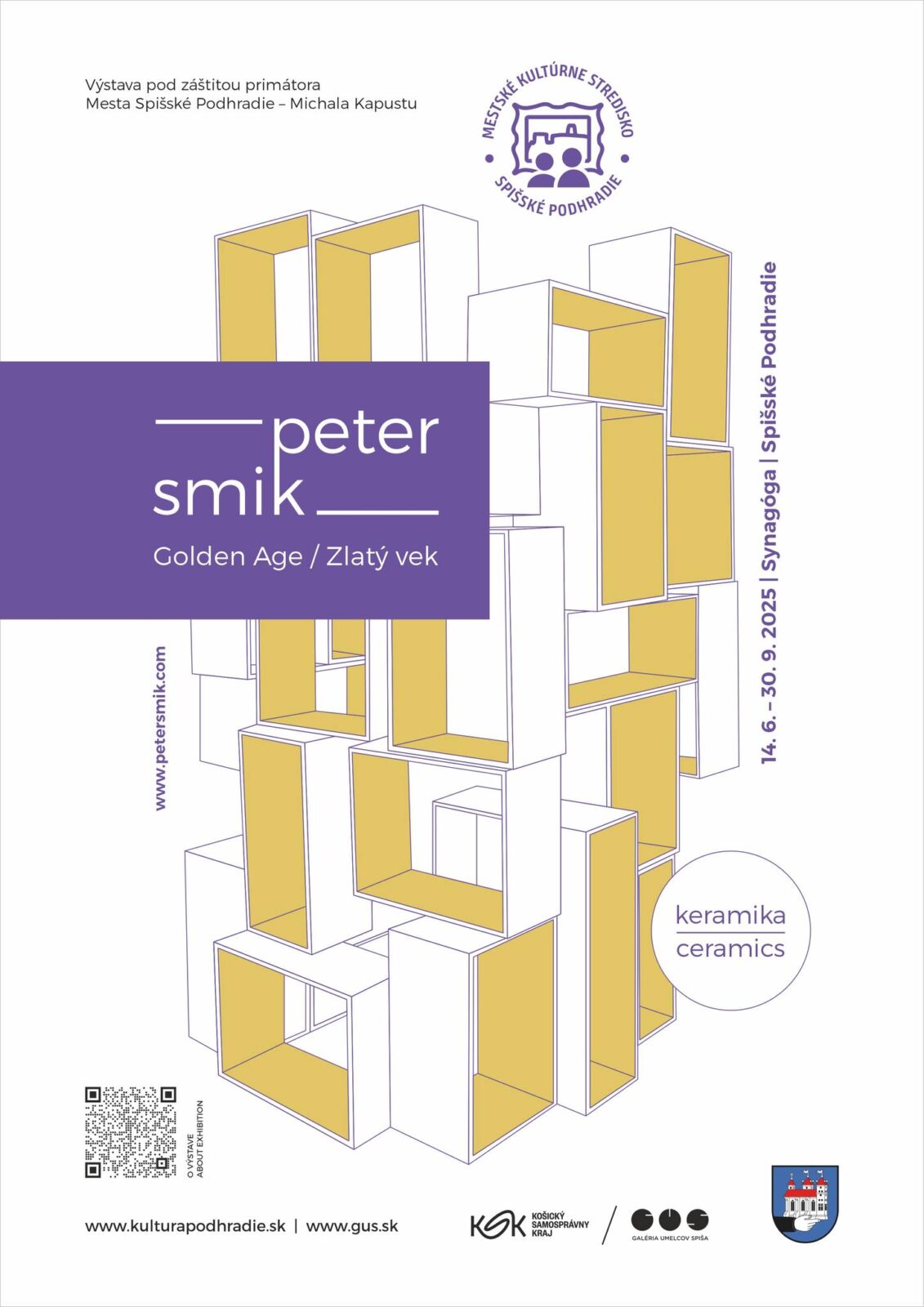 Peter Smik Golden Age 2025 Pozvánka Synagóga